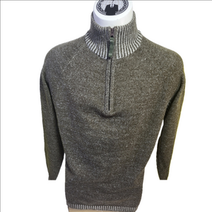 Modern Culture Men's Gray Half-Zip Sweater